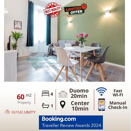 Apartament Duomo-Navigli Charming And Modern With Fast Wifi Mediolan Zewnętrze zdjęcie